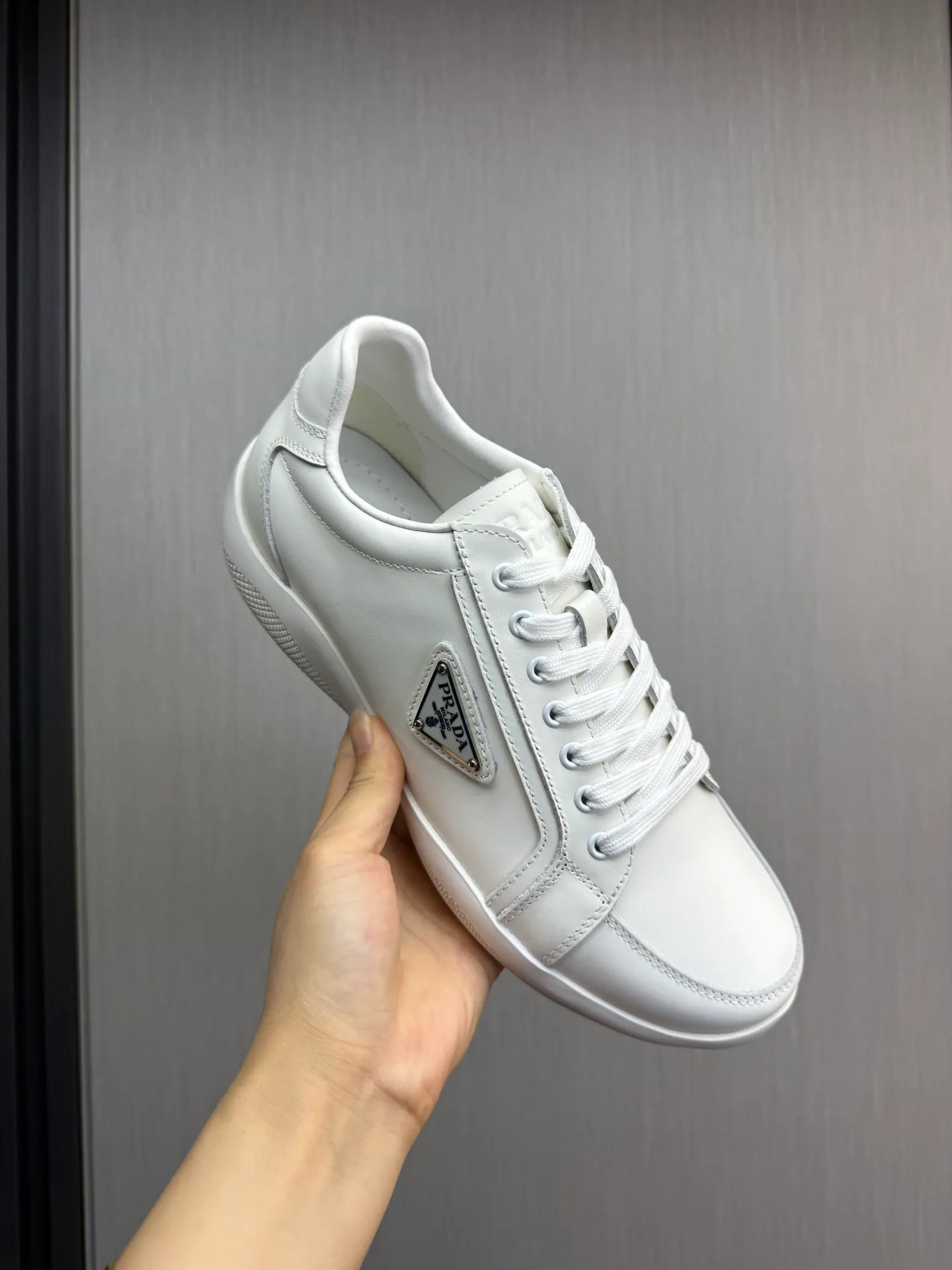 Men's shoes 💰760💰 [PRADA] New models synchronized with the official website, high-quality shipments ✔️Best sellers🔥 Original cowhide + cowhide lining, 1🆚1 replica, original original sole, 38-45 (men's 38.45 custom-made, non-refundable)